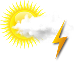 Orages faibles et locaux