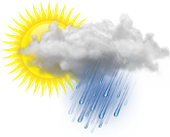 Averses de pluie locales